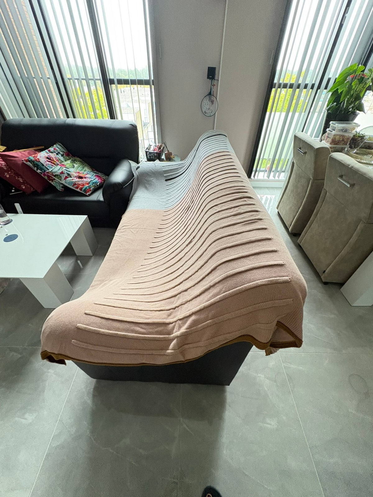 Bank kleed en als bed sprei, Ophalen of Verzenden, Zo goed als nieuw, Tweepersoons