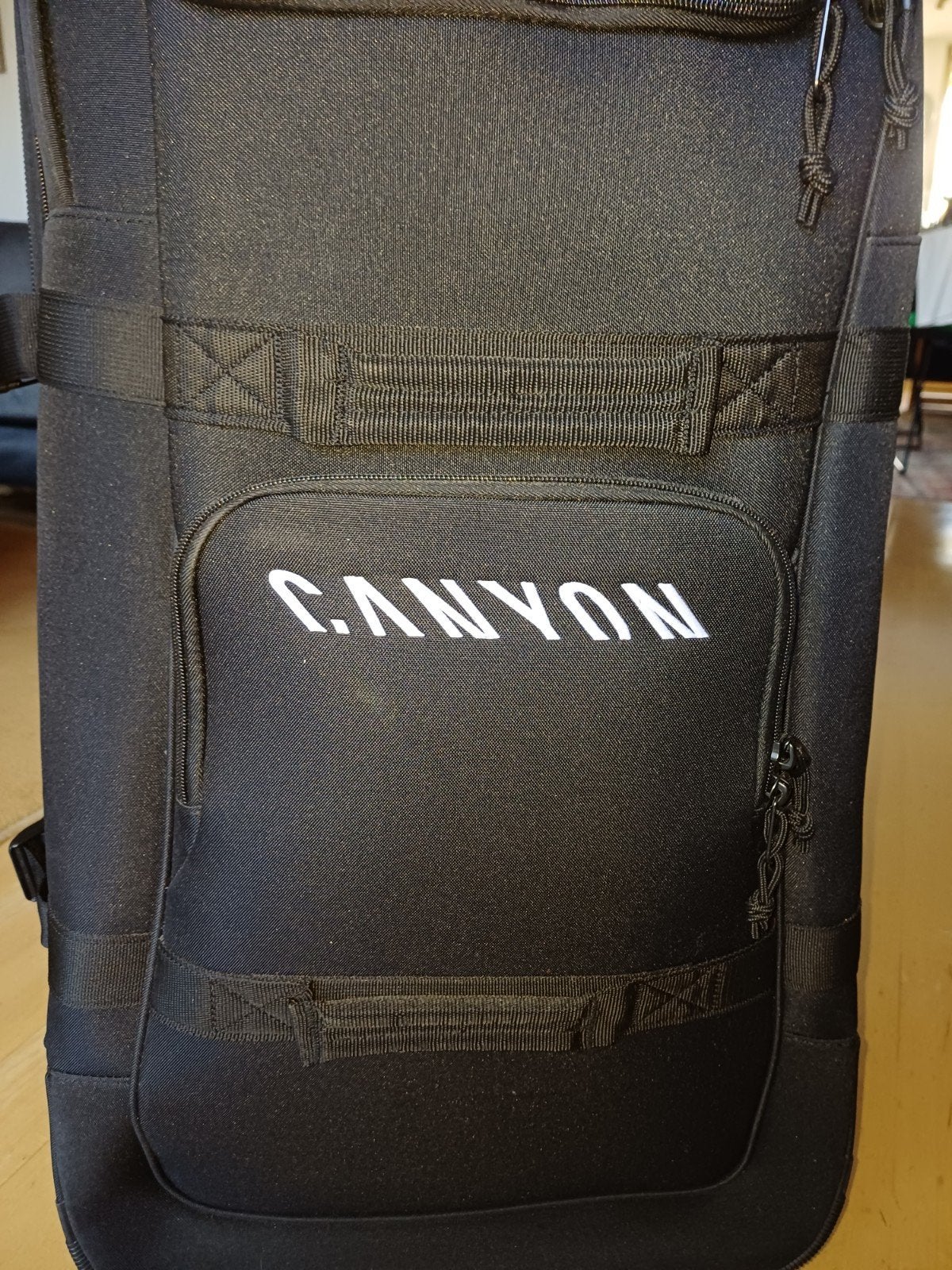 Canyon roltrolley / sleurkoffer (groot), Ophalen, Wieltjes, Nieuw, 70 cm of meer