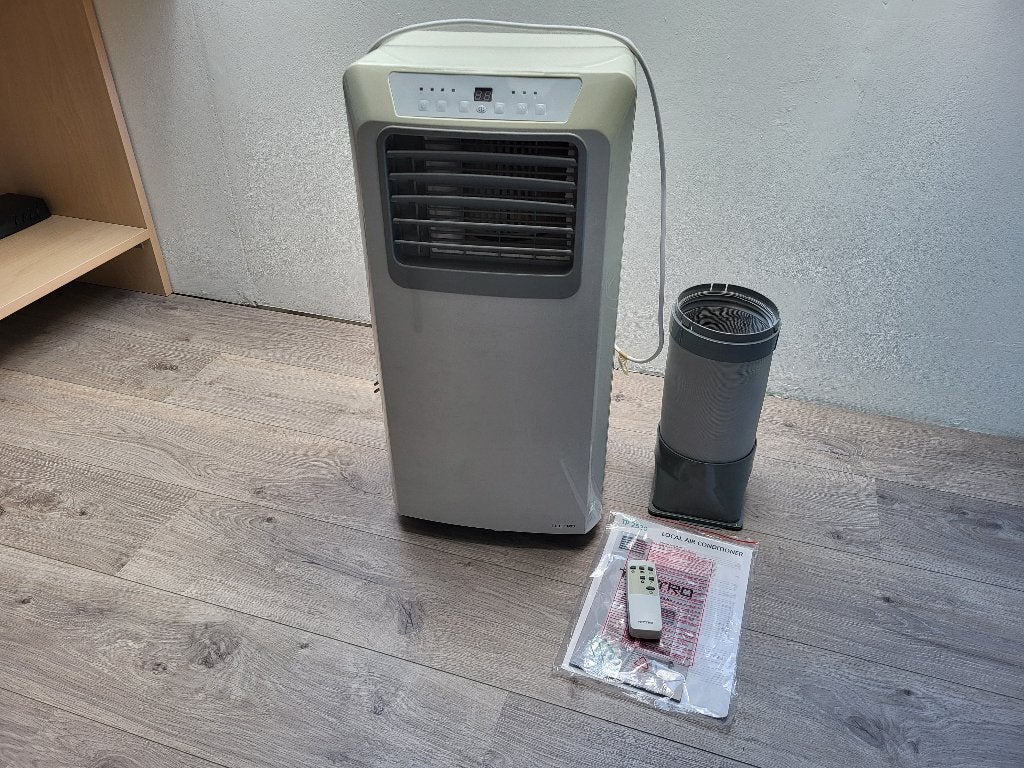 Tectro TP 2520 mobiele airco, Ophalen, Gebruikt, Timer, 2 snelheden