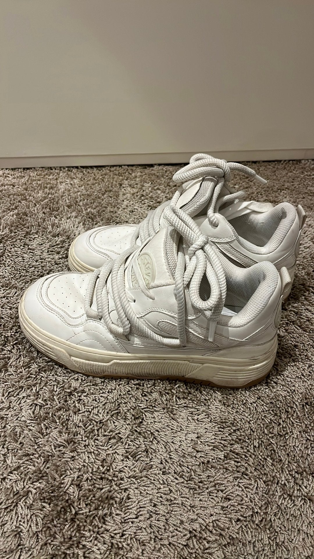 Steve Madden sneakers dames, Kleding | Dames, Schoenen, Wit, Ophalen of Verzenden, Sneakers of Gympen, Zo goed als nieuw