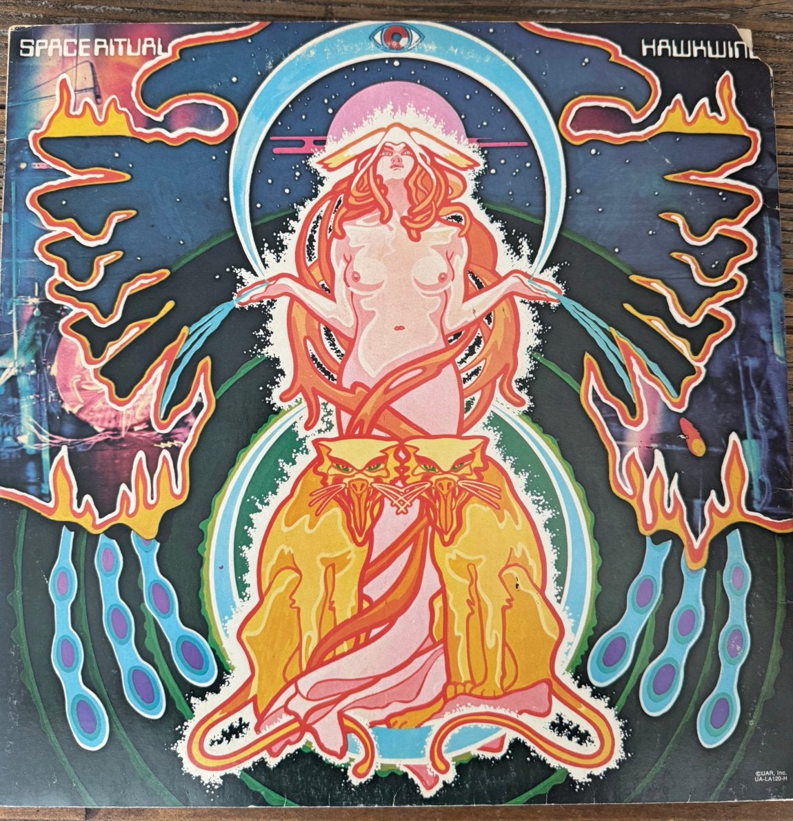 Hawkwind - Space Ritual - 2LP - US 1973, Gebruikt, Hard Rock, Ophalen of Verzenden, 12 inch