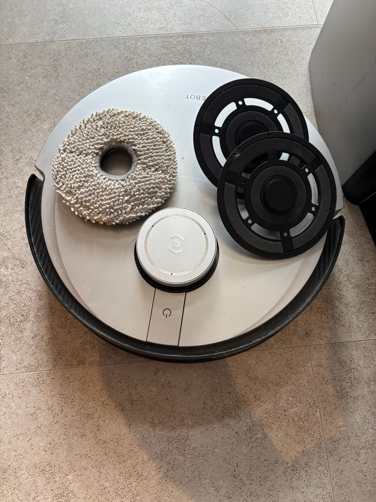 Ecovacs Deebot X1 Omni Robotstofzuiger met dweilfunctie, Automatisch legen, Robotstofzuiger, Ophalen, Stofzak