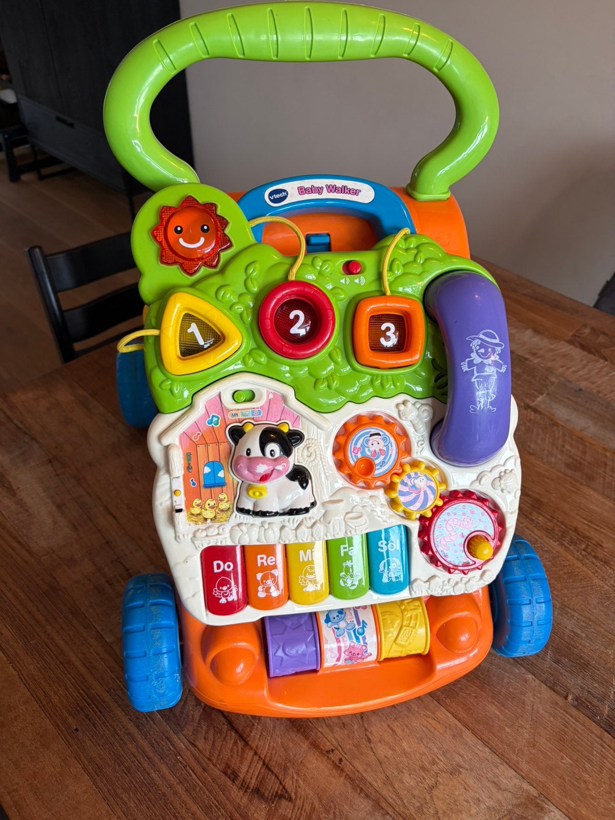 Vtech loopwagen, Kinderen en Baby's, Speelgoed | Vtech, Ophalen, Gebruikt, 6 maanden tot 2 jaar