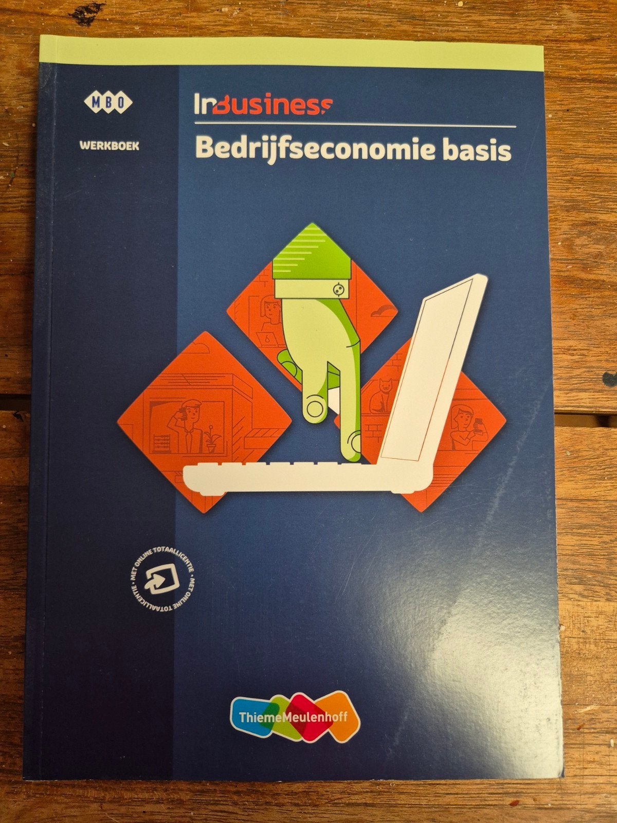 Inbusiness Werkboek Bedrijfseconomie Basis MBO, Boeken, Ophalen of Verzenden, Zo goed als nieuw, Overige niveaus, Bedrijfseconomie of M&O