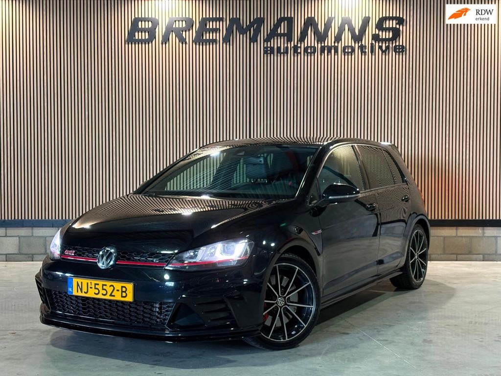 Volkswagen Golf 2.0 TSI GTI Clubsport, Auto's, Gebruikt, 4 cilinders, Zwart, Bedrijf