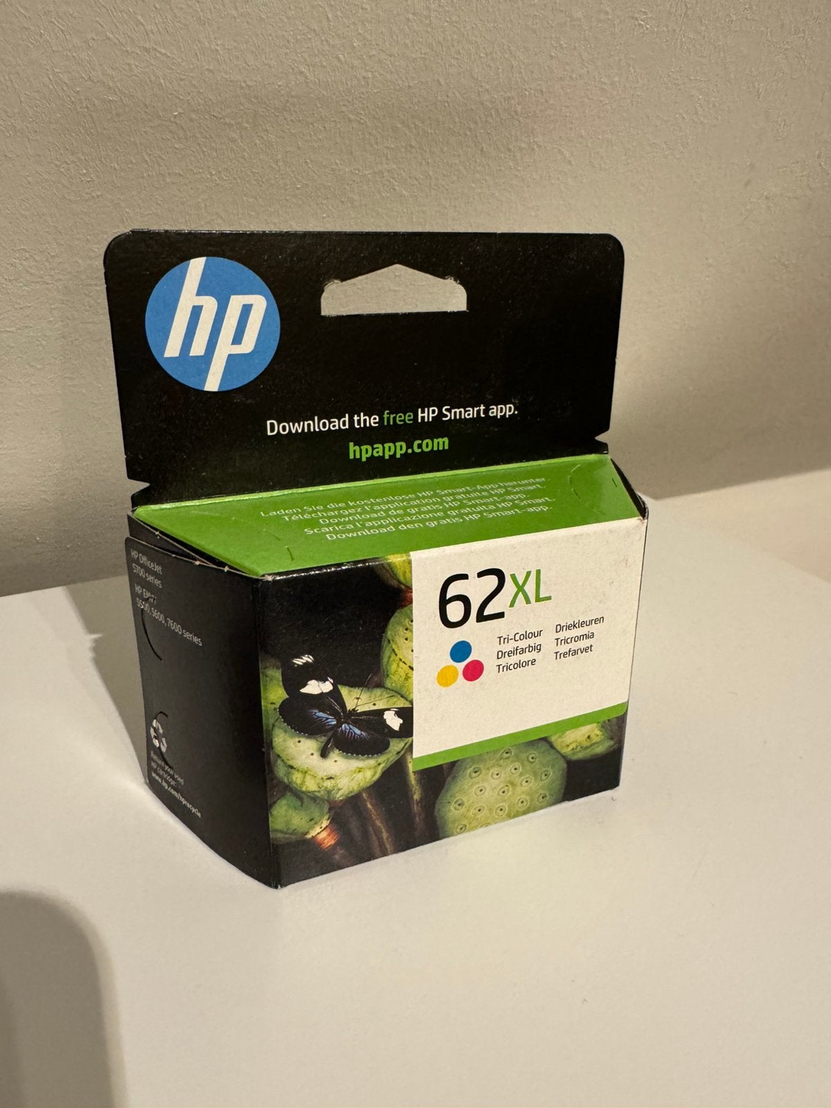 HP 62 XL Driekleuren cartridge, Ophalen of Verzenden, Nieuw, Cartridge