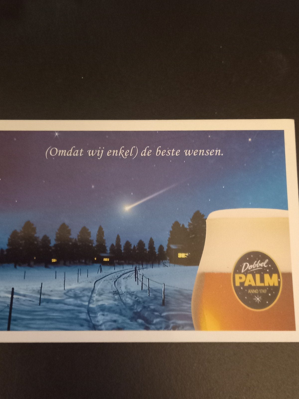 Kaart Dubbel Palm ongelopen, Ophalen of Verzenden, Ongelopen, Klederdracht