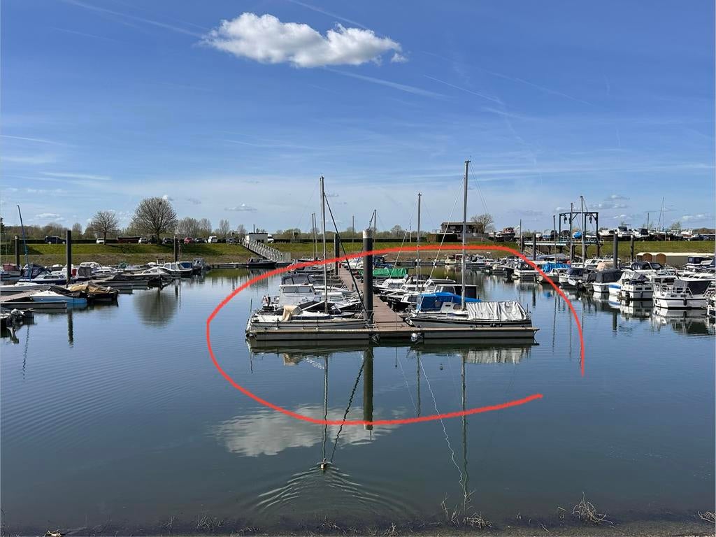 perceel op kopsteiger plek te koop, C-steiger De Lithse Ham, Zomer, Buiten
