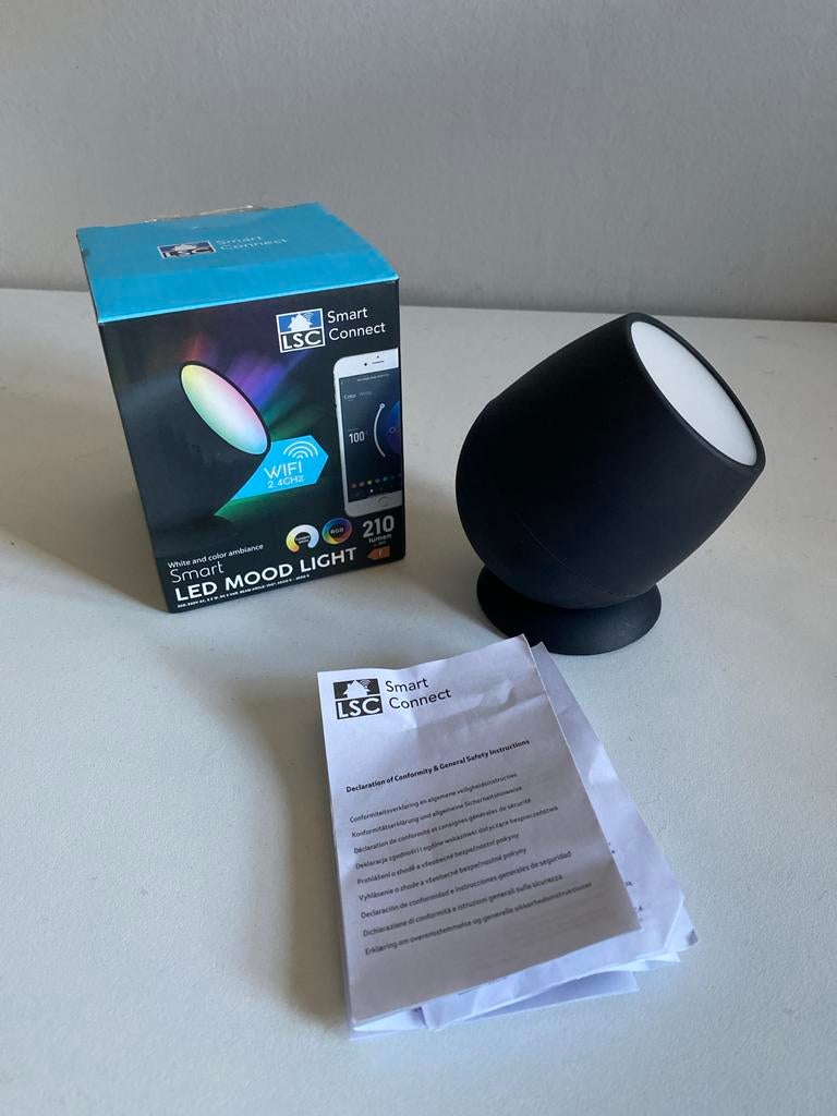 LSC Smart Connect WiFi LED Mood Light - Kleurrijk Licht, Huis en Inrichting, Ophalen, Gebruikt