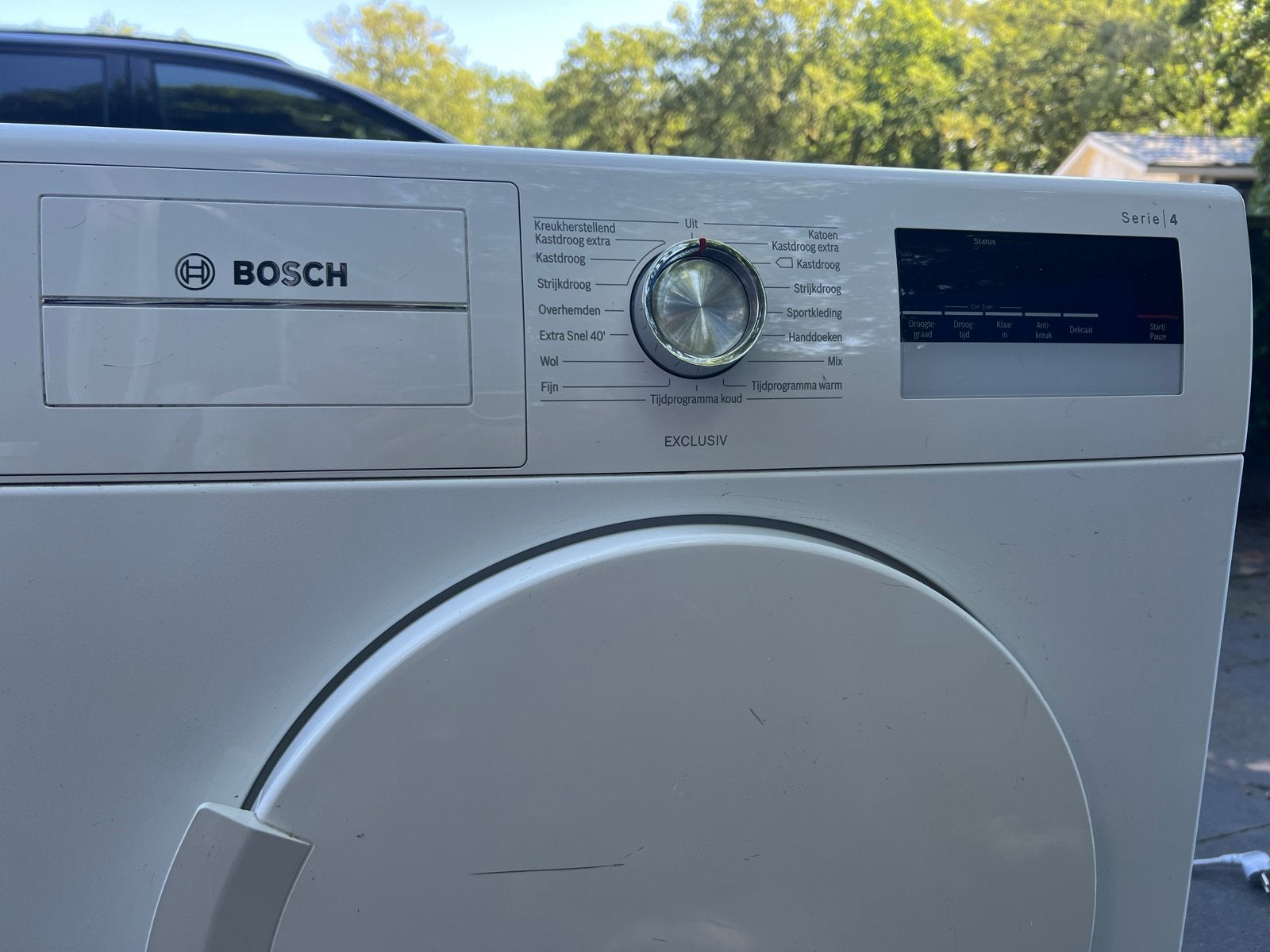 Bosch Serie 4 WDT75 Wasdroger -, Ophalen, 6 tot 8 kg, Gebruikt, Luchtafvoer