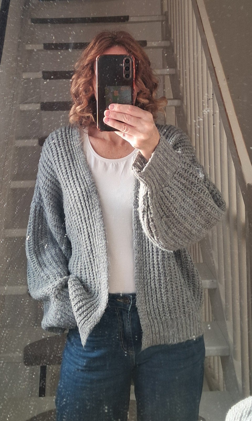 Grof gebreid vest L/XL, Primark, Ophalen of Verzenden, Gedragen