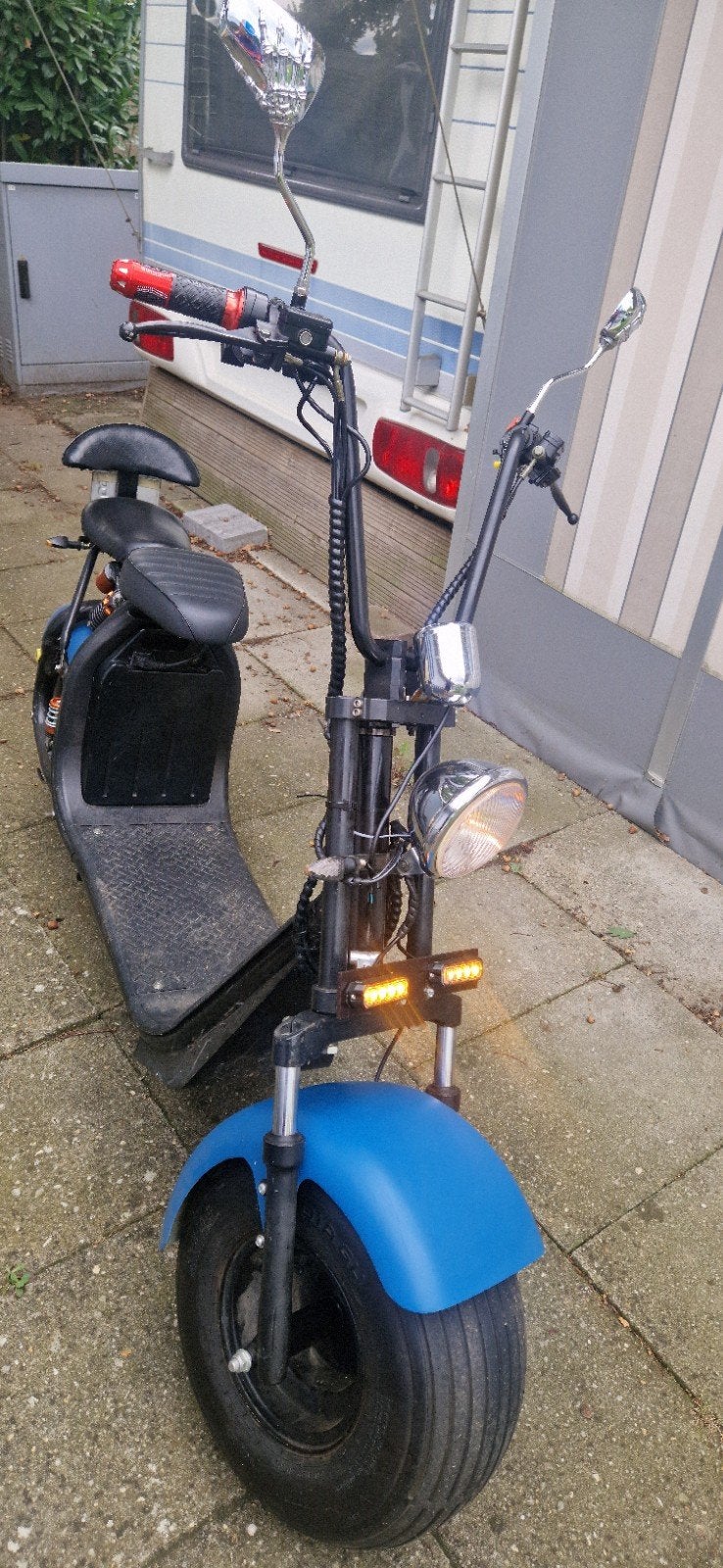 Citycoco Elektrische Big Wheel Scooter met Kenteken, Ophalen, Gebruikt, Elektrisch, Overige merken