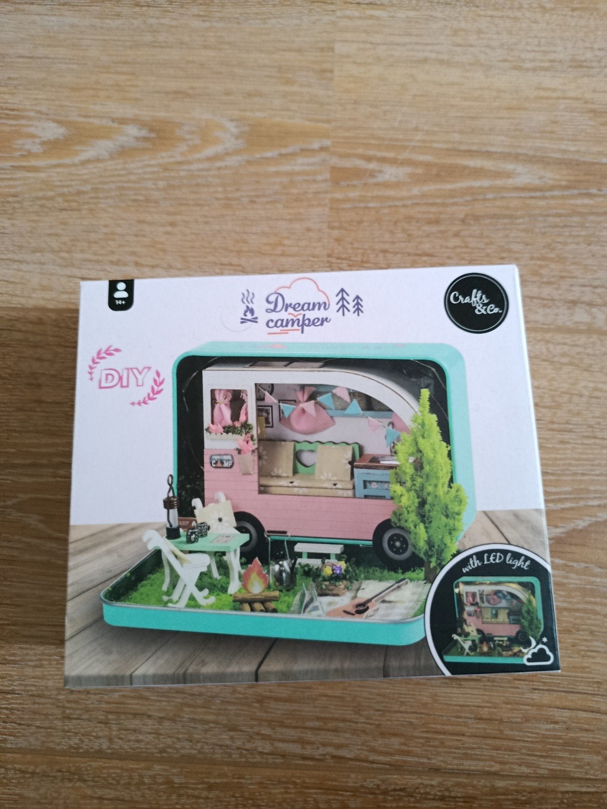 DIY Dream Camper Knutselset met LED-licht, Ophalen, Overige thema's, Nieuw, Meerkleurig