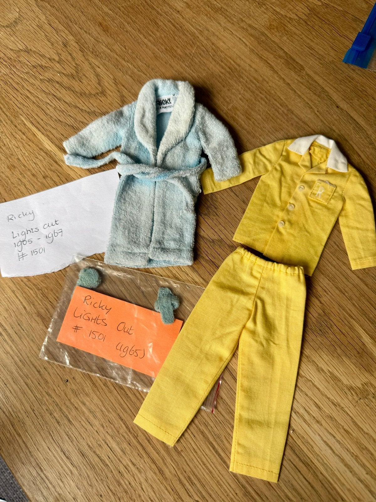 Vintage barbie kleding voor Ricky #1501, Ophalen of Verzenden, Gebruikt, Kleertjes