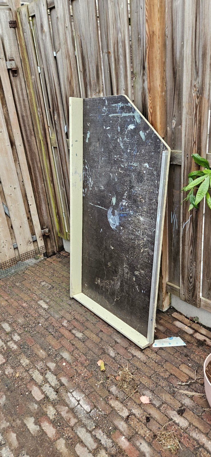 Gebruikte houten schuttingdelen - gratis af te halen, Tuin en Terras, Ophalen, Gebruikt, Hout