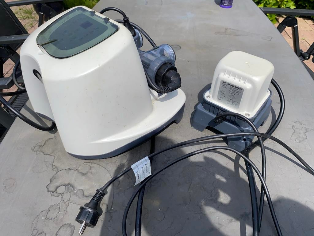 Zwembad attributen incl Zoutwatersysteem - Zwembadfilter, Ophalen, Gebruikt