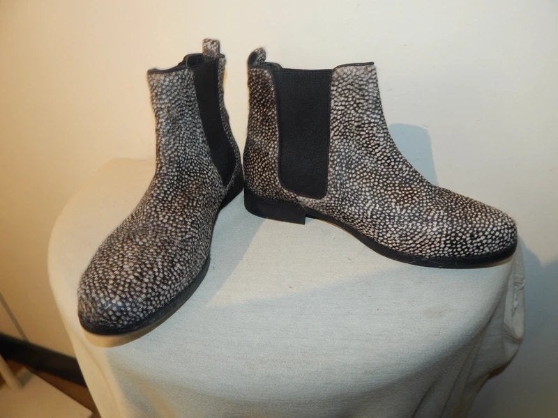 Maruti mooie enkel laarsjes animal print elastische zijkant, Overige kleuren, Verzenden, Lage of Enkellaarzen, Zo goed als nieuw