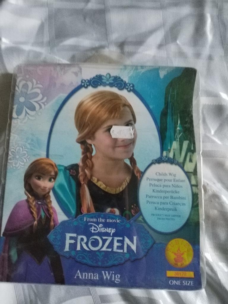Disney Frozen Anna Pruik, Ophalen of Verzenden, Nieuw, 104 of kleiner, Meisje
