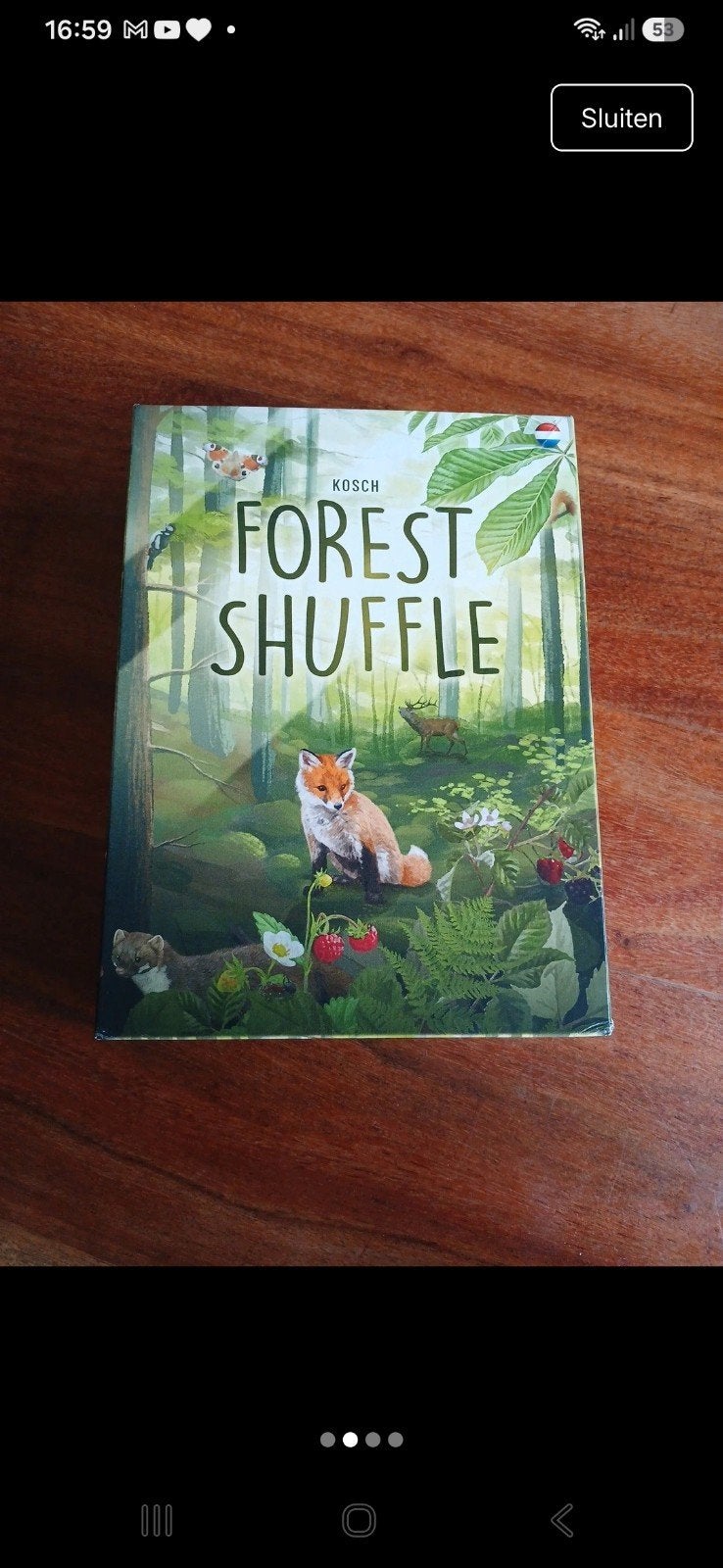 Bordspel forest Shuffle te koop, Hobby en Vrije tijd, Gezelschapsspellen | Bordspellen, Ophalen of Verzenden, Zo goed als nieuw