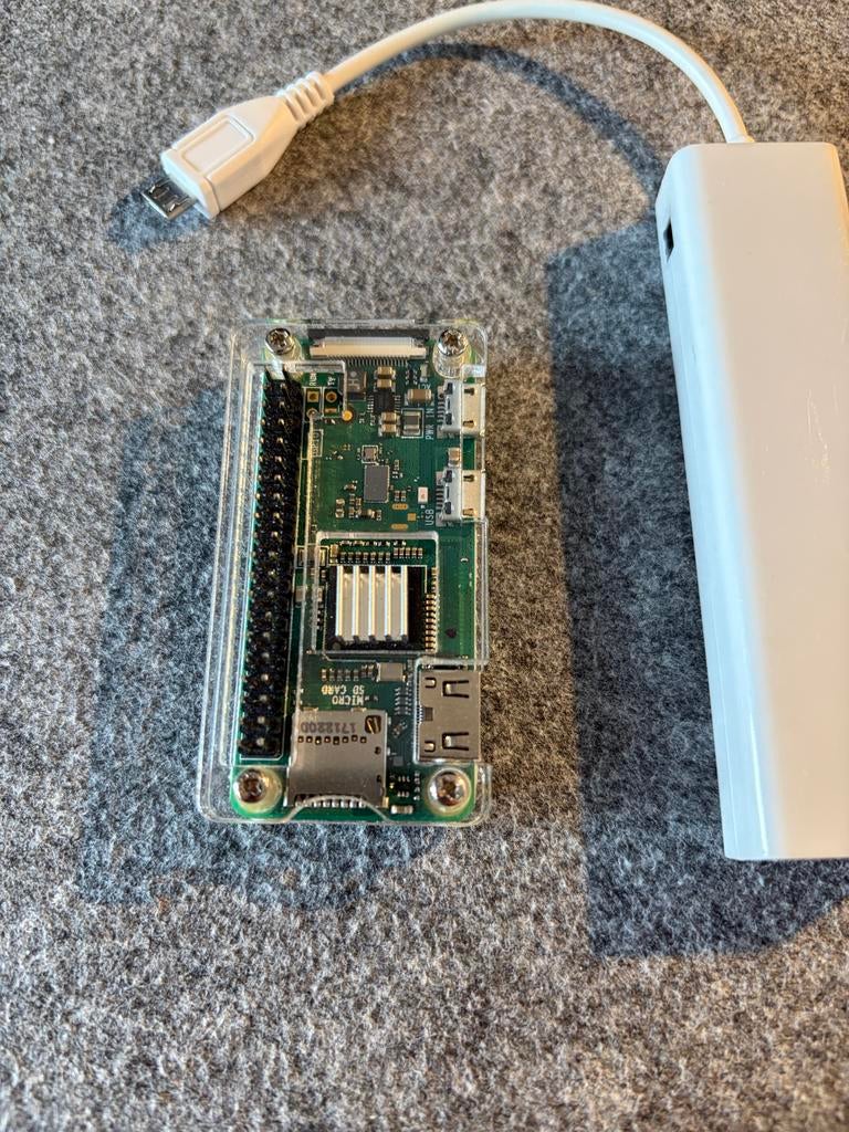 Raspberry Pi Nano met USB-adapter en Wifi-dongel, Computers en Software, Overige Computers en Software, Gebruikt, Ophalen of Verzenden