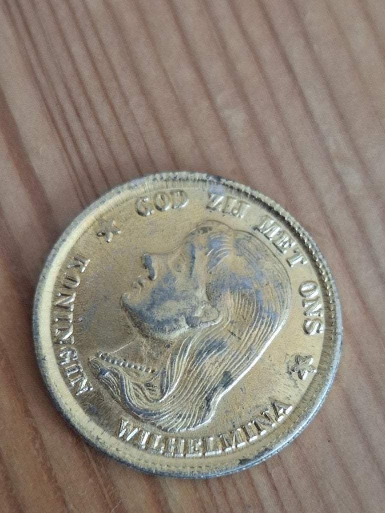 10 Gulden Munt 1897 Wilhelmina, Postzegels en Munten, Munten | Nederland, Ophalen of Verzenden, Koningin Wilhelmina, 10 gulden
