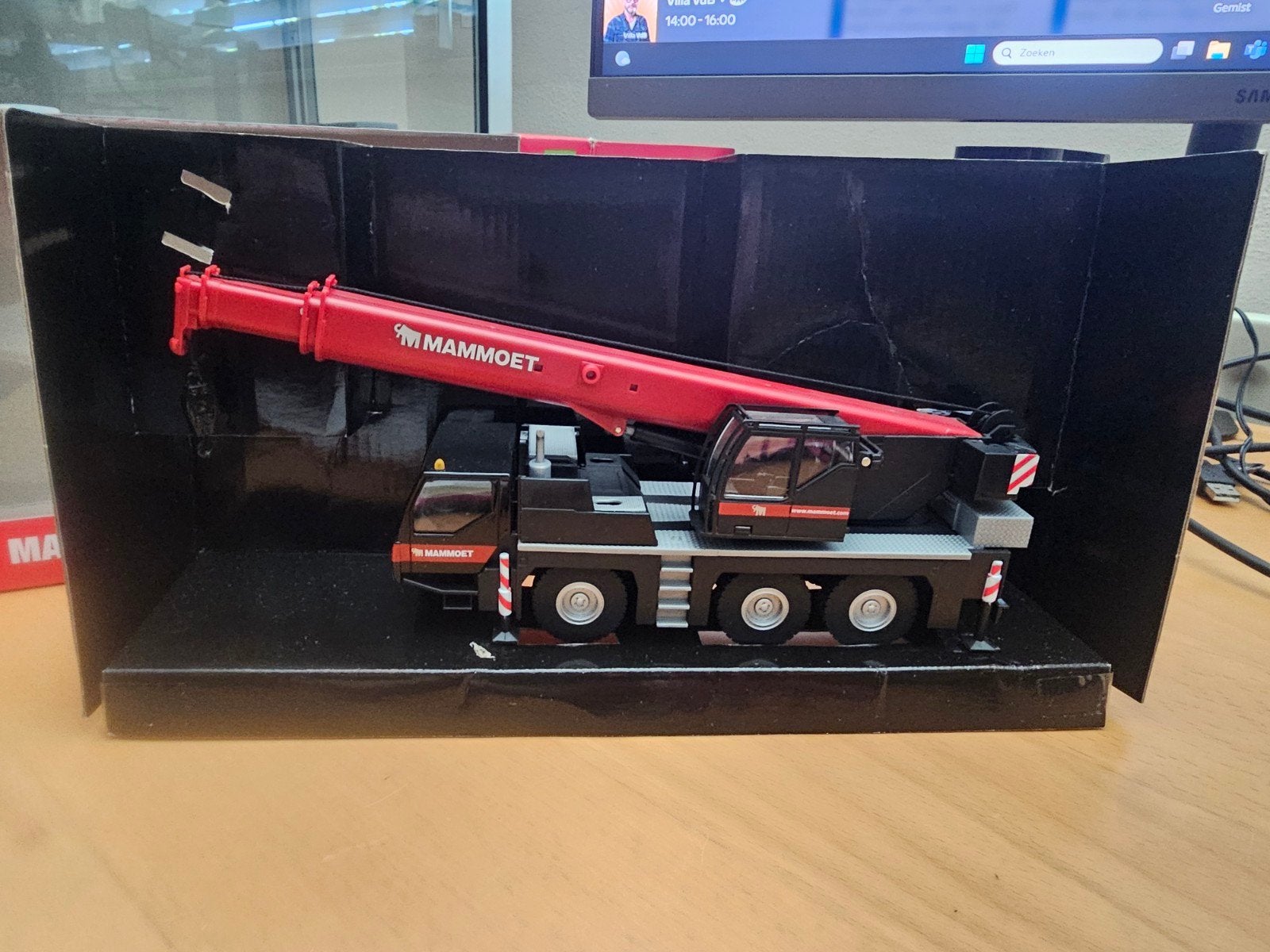 Leuke telekraan van Mammoet, Ophalen of Verzenden, Bus of Vrachtwagen