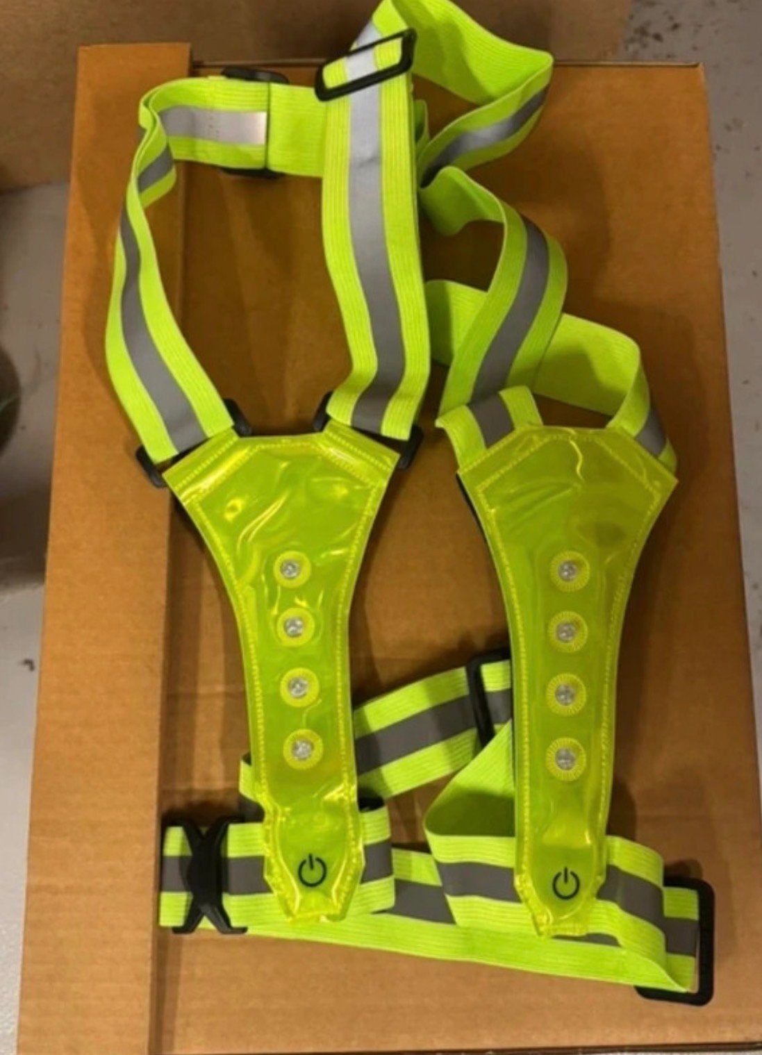 LED Veiligheidsvest voor Hardlopen - Zichtbaar in het Donker, Overige merken, Verzenden, Overige typen, Nieuw