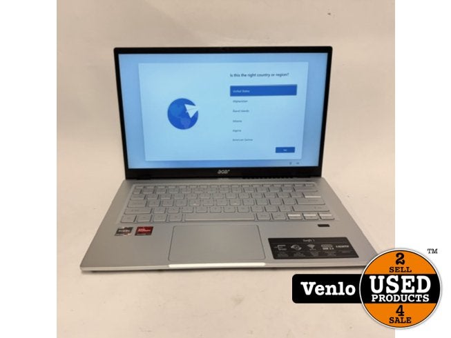 Acer Swift 3 14" SF314-43 |Ryzen 5 5500U|16GB|512GB| ZGAN, Computers en Software, Windows Laptops, Acer, Zo goed als nieuw, Support@acer.com