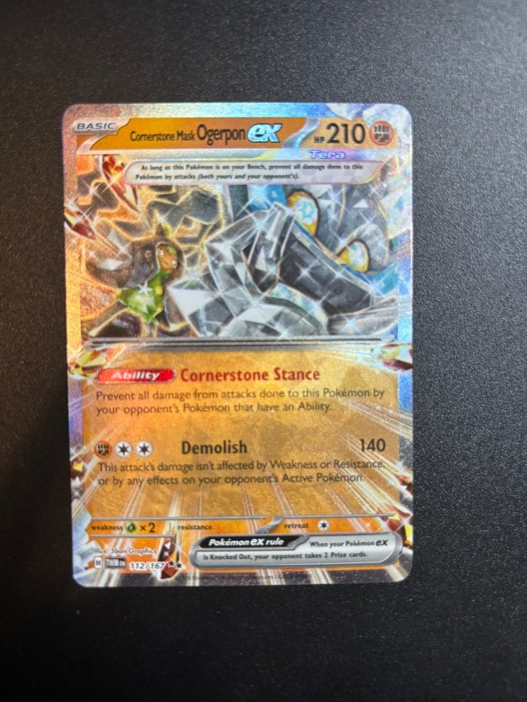 Cornerstone Mask Ogerpon ex (TWM 112), Ophalen, Zo goed als nieuw