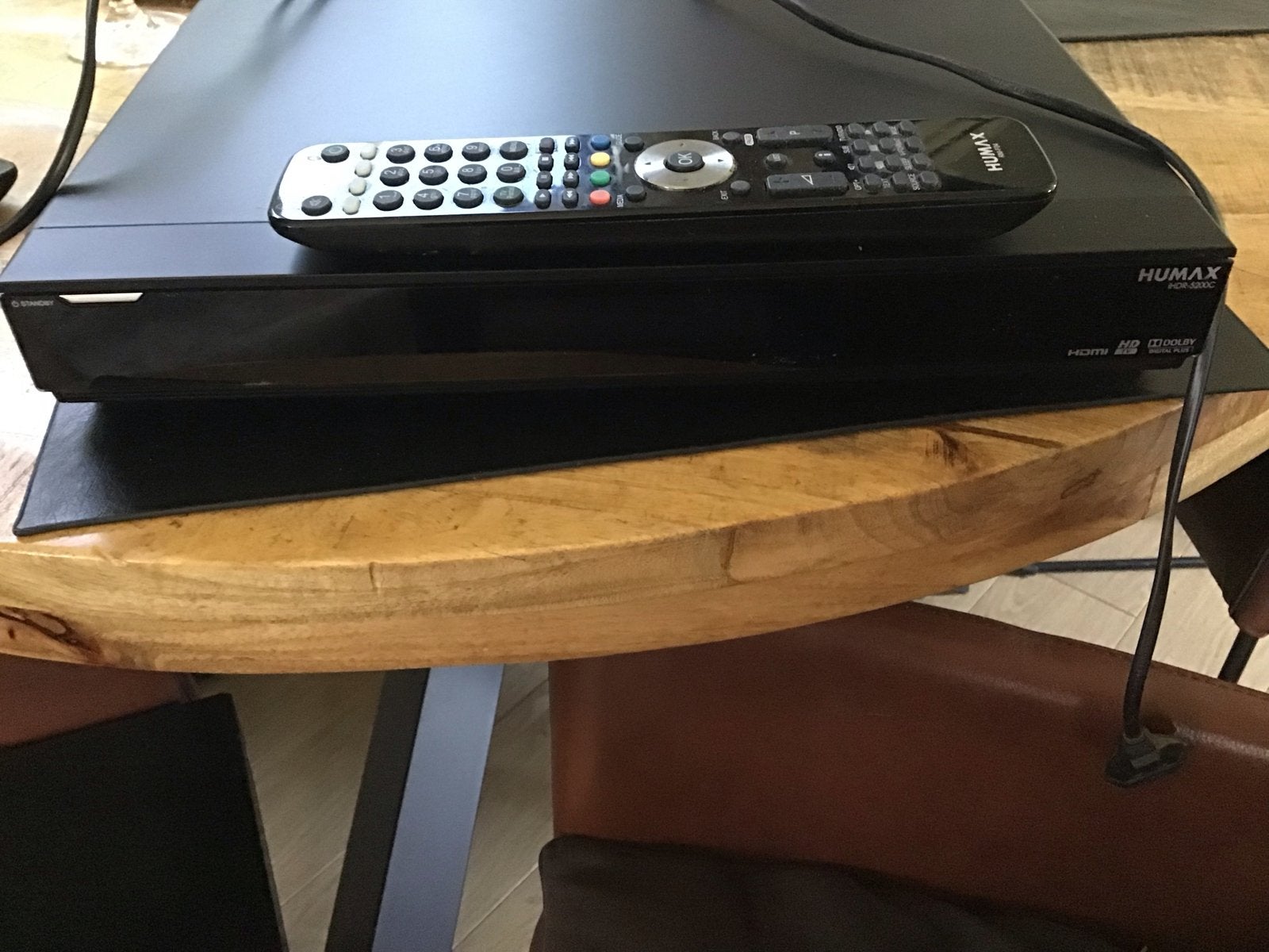 Humax Harddiskrecorder met afstandsbediening, Ophalen, Gebruikt, Harddiskrecorder