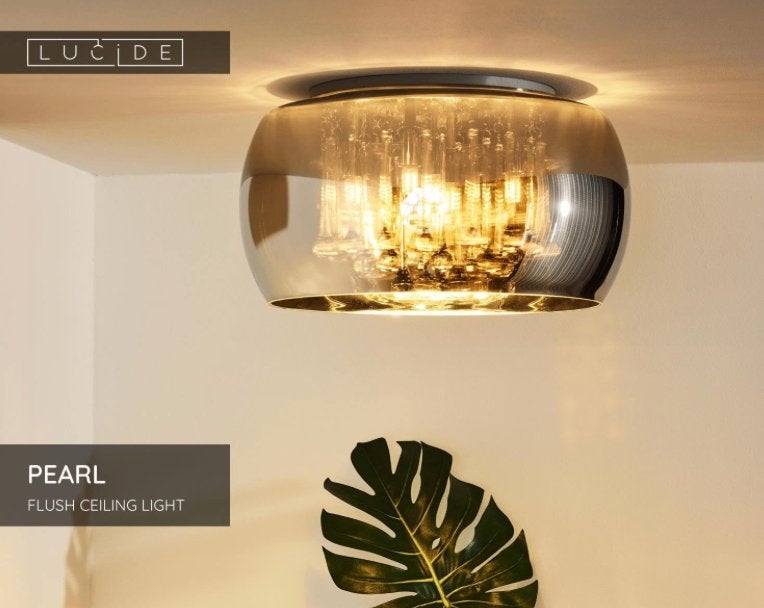 Lucide Pearl Plafondlamp | Van €581,95, nu, Nieuw, Lucide, Ophalen of Verzenden, Lucide