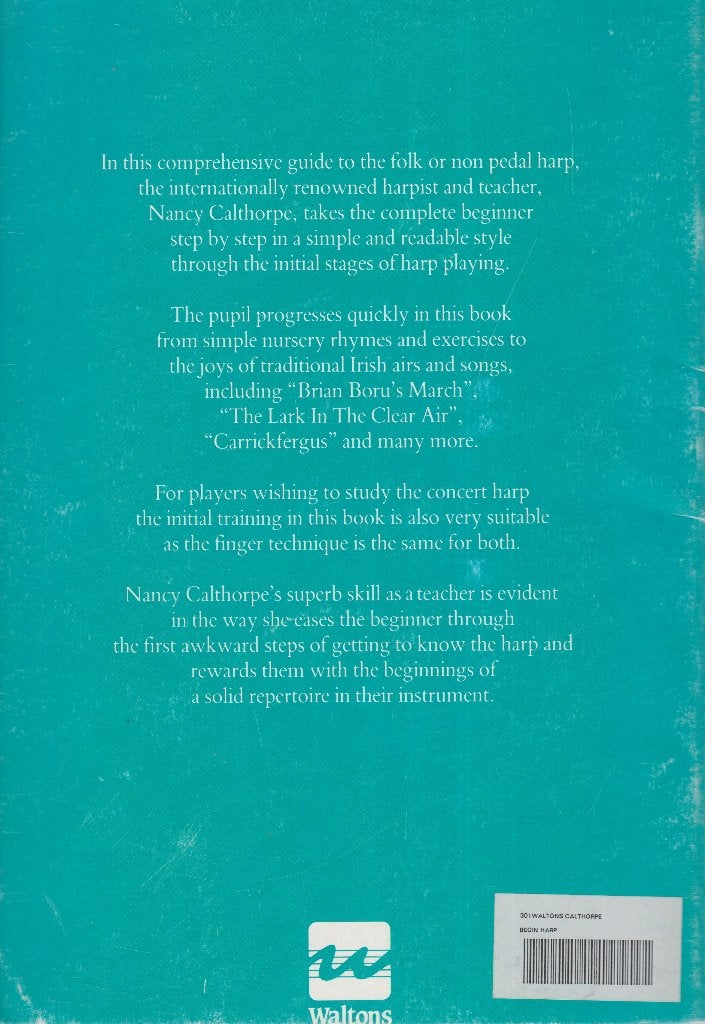 NANCY CALTHORPE - BEGIN THE HARP, Muziek en Instrumenten, Ophalen of Verzenden, Gebruikt, Artiest of Componist, Populair