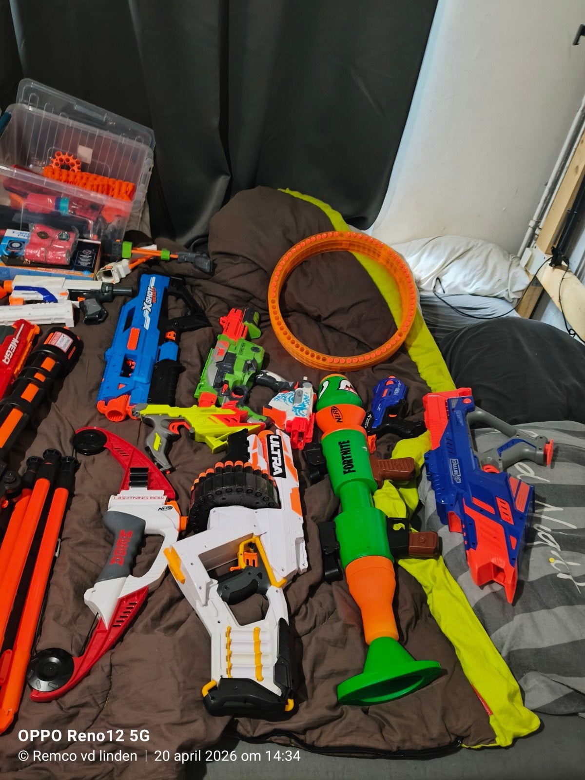 Grote collectie nerf, Ophalen of Verzenden, Handmatig, Overige merken