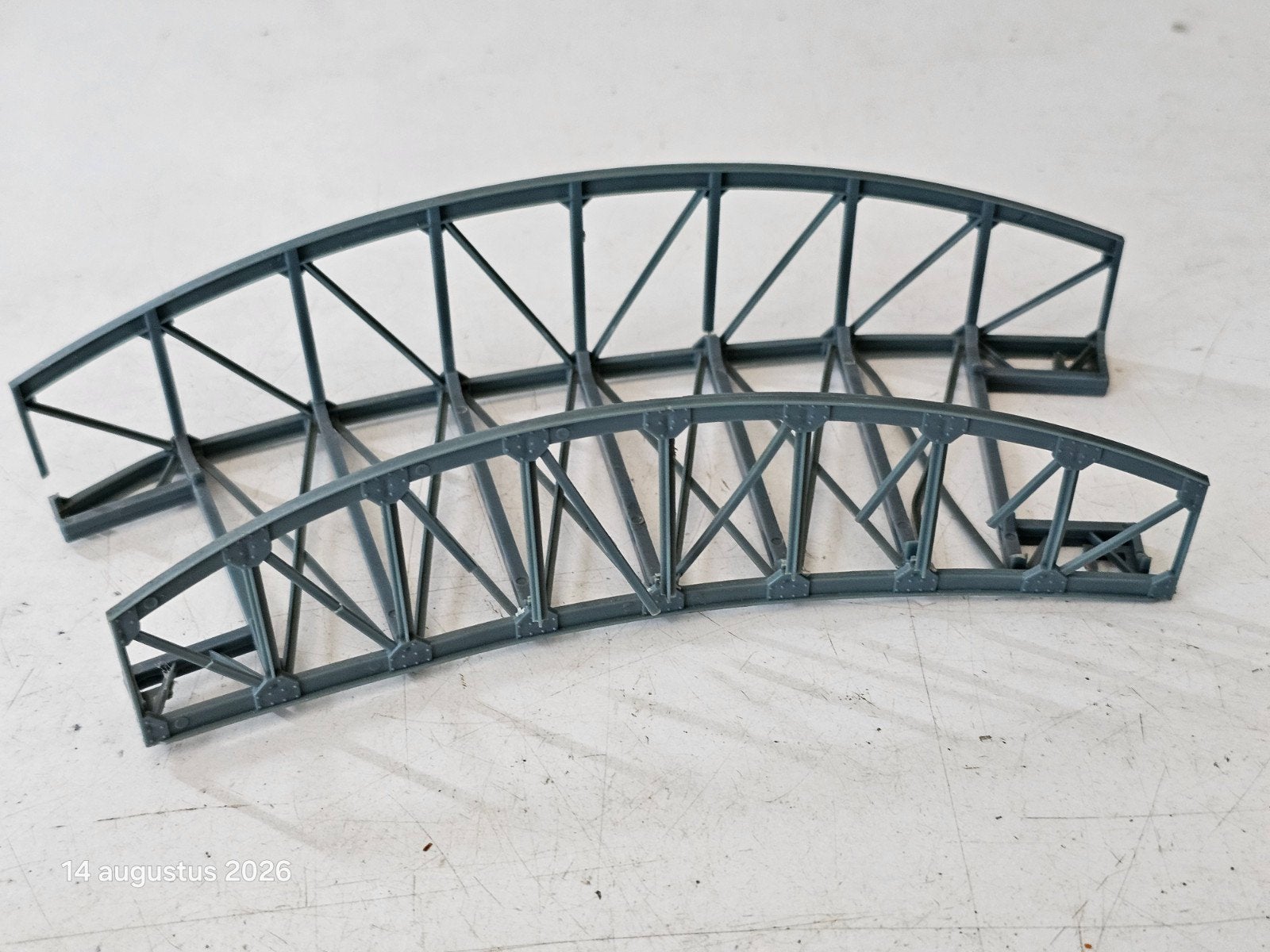 Modelspoor HO bochtbrug - opknapper, Ophalen of Verzenden, Gebruikt, Brug, Tunnel of Gebouw
