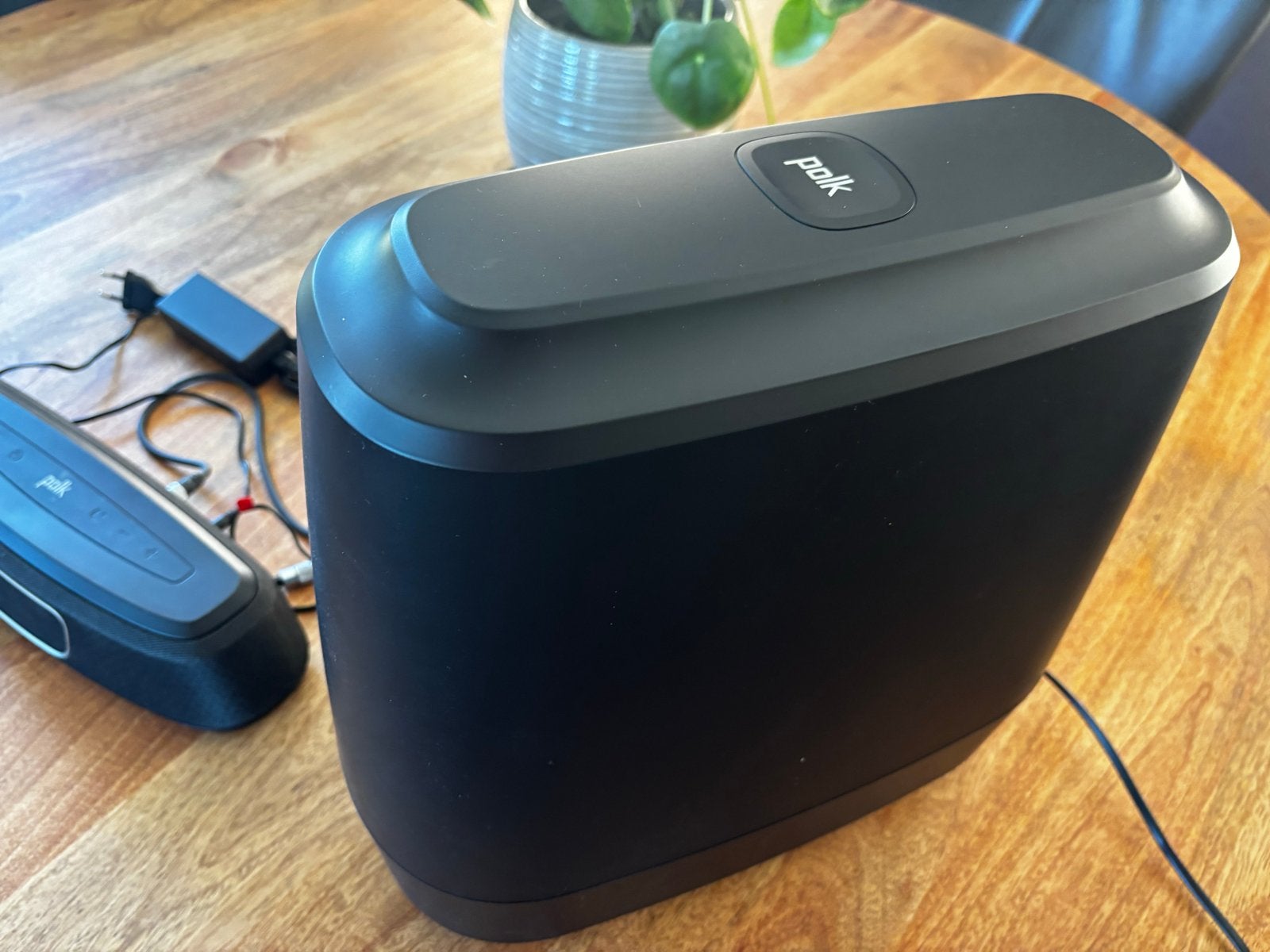 Polk Magnifi Mini Soundbar met Subwoofer en Afstandsbedienin, Overige merken, Zo goed als nieuw, Speakers, Losse componenten