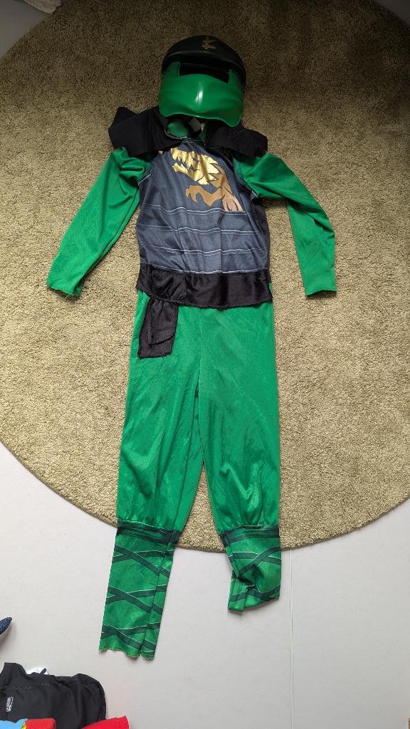 LEGO Ninjago verkleedpak, Ophalen of Verzenden, Zo goed als nieuw, 122 t/m 128, Jongen of Meisje