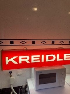 reclame lichtbak, Verzamelen, Ophalen of Verzenden, Zo goed als nieuw, Lichtbak of (neon) lamp