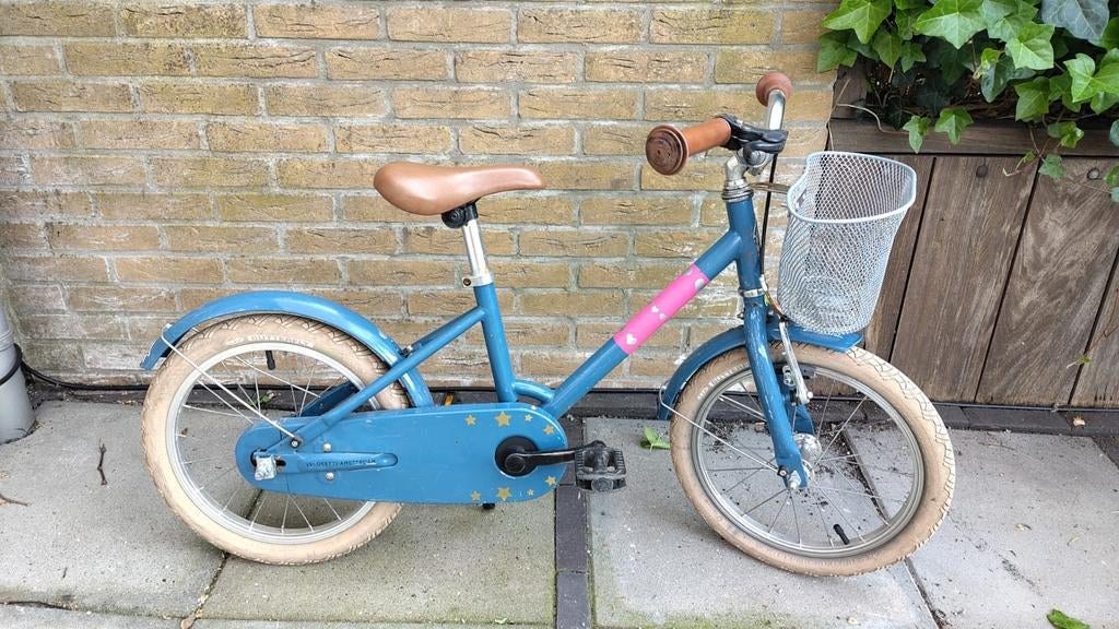 Veloretti kinderfiets 16 inch met mandje, Ophalen, Velgrem, Veloretti, 16 tot 20 inch