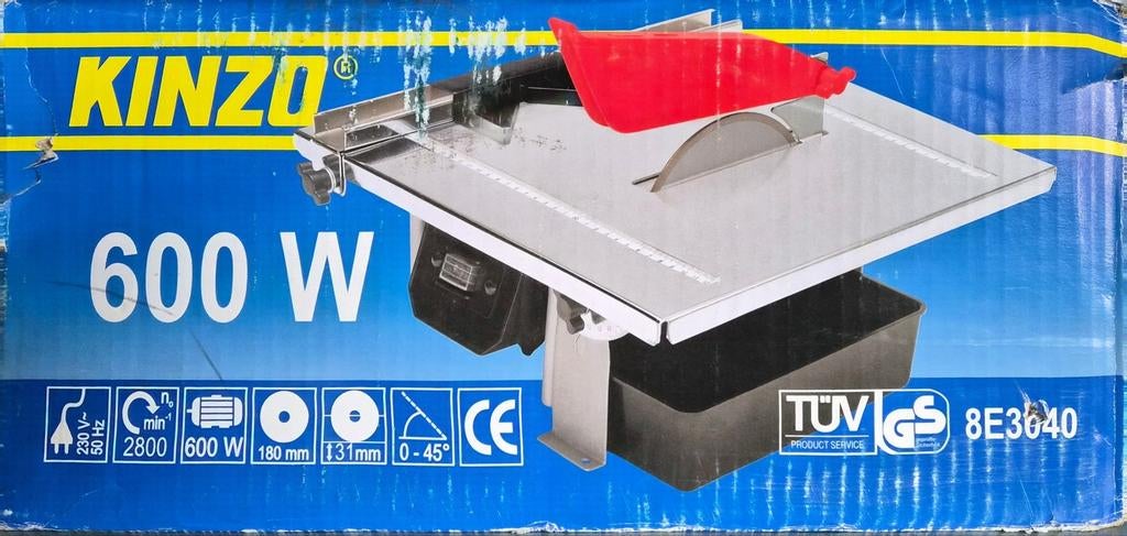 Kinzo 600W zaagmachine, Doe-het-zelf en Verbouw, Ophalen, Nieuw