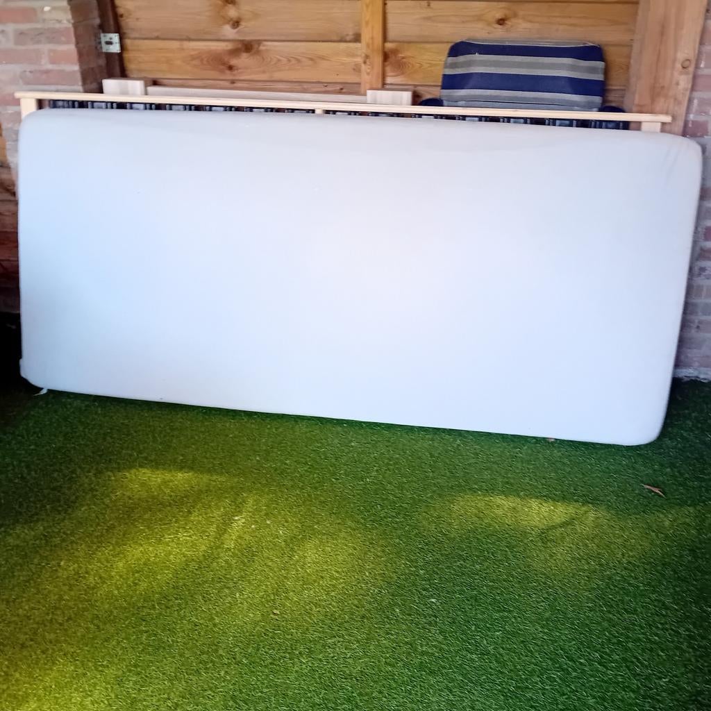 Gratis matras + lattenbodem 90x200 cm - Dalen, Huis en Inrichting, Ophalen, Gebruikt, 90 cm, Eenpersoons