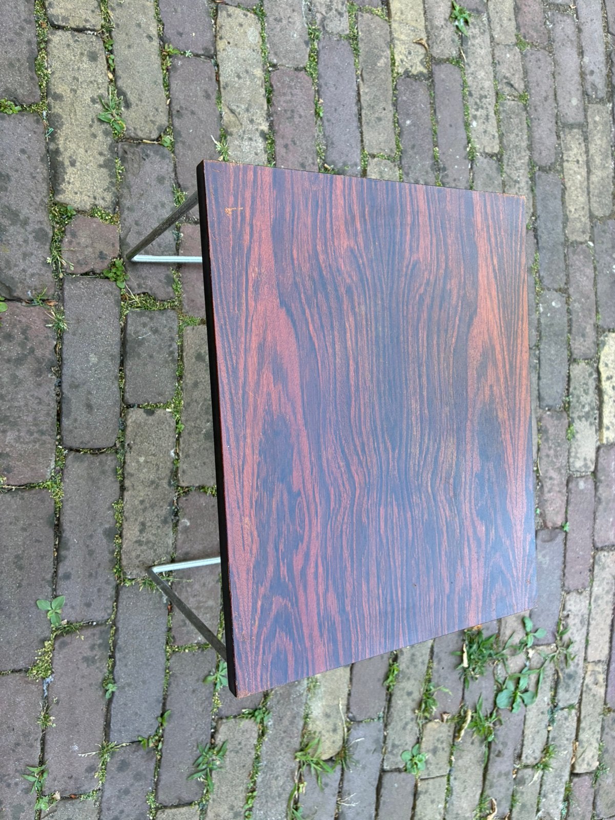 Bijzettafeltje (Brabantia?), Ophalen