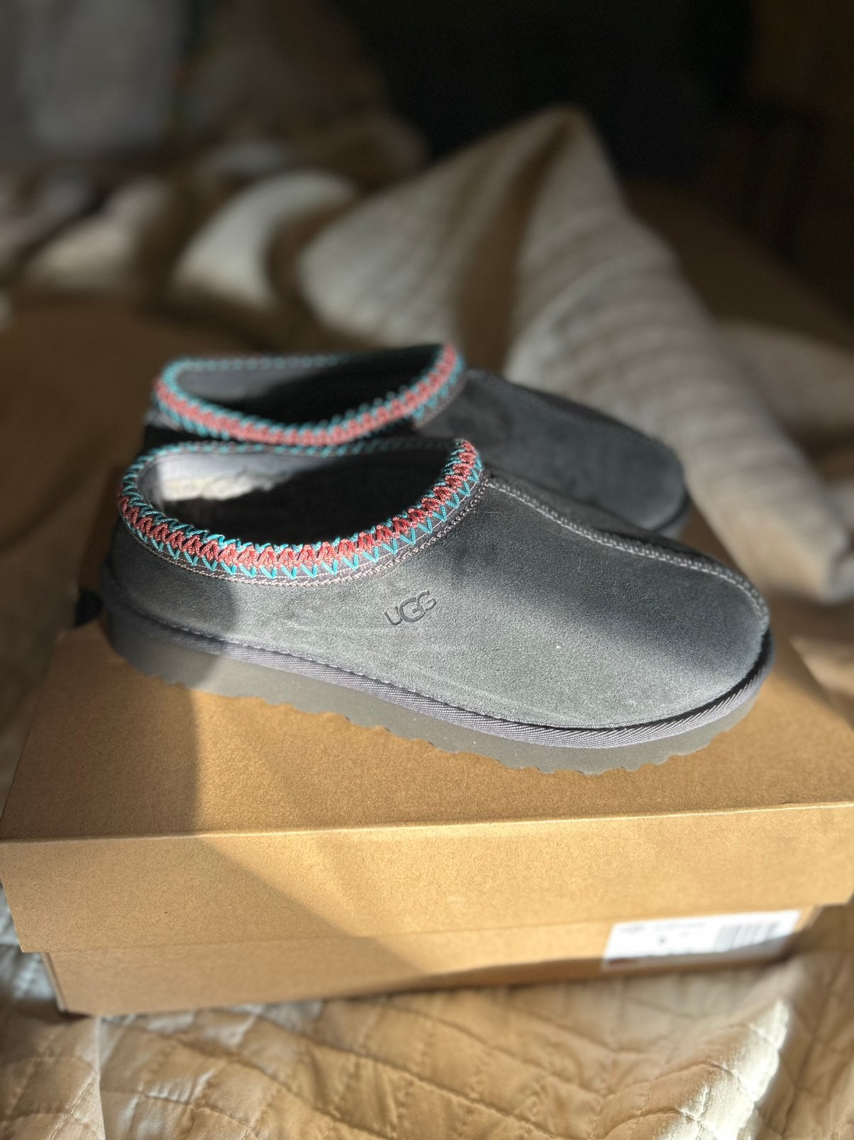 Ugg tasman, Ophalen of Verzenden, Zo goed als nieuw, Grijs