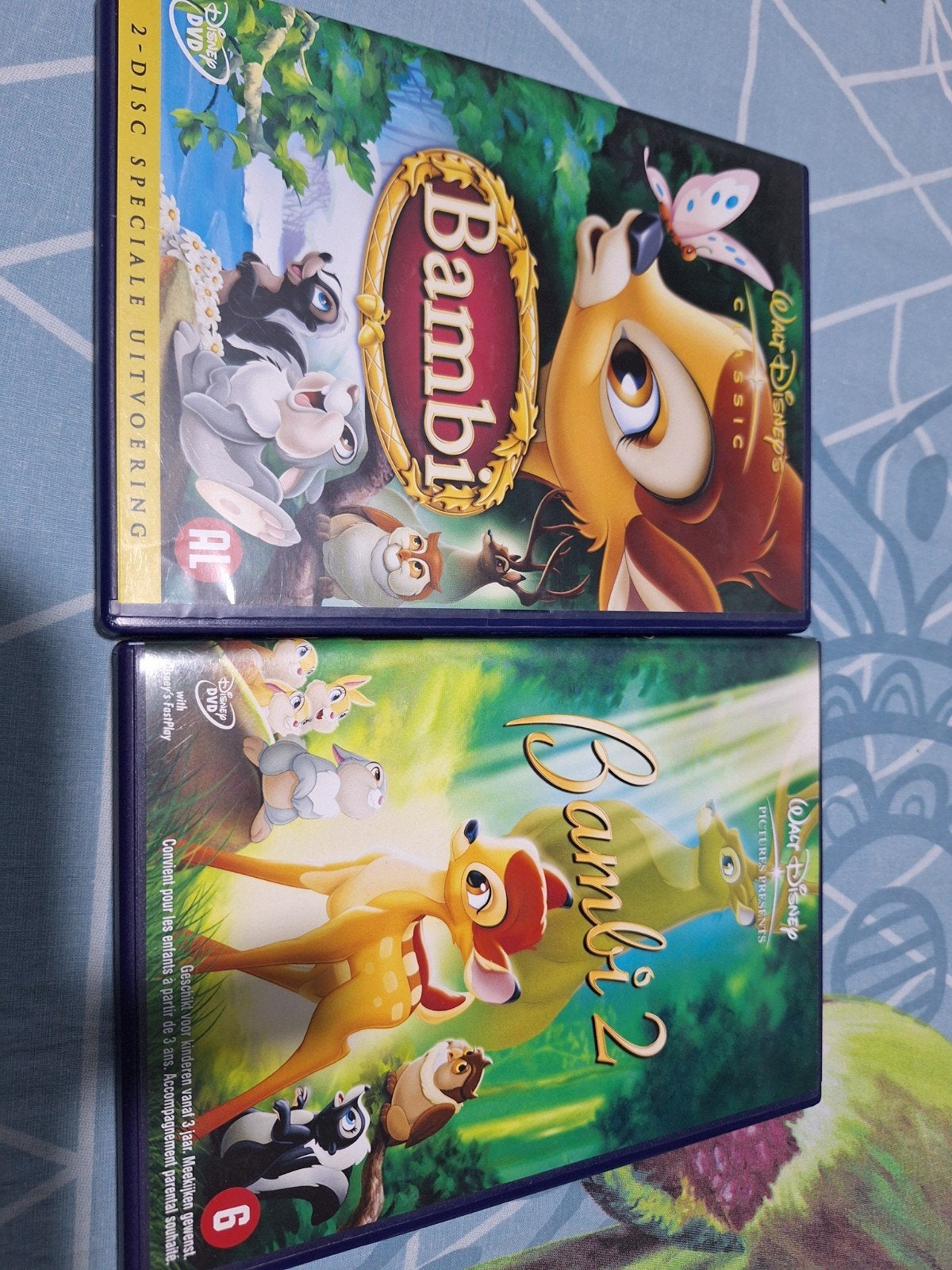 Bambi & Bambi 2 - 2-Disc Speciale Uitvoering DVD, Animatie, Nederlands, Ophalen of Verzenden, Zo goed als nieuw