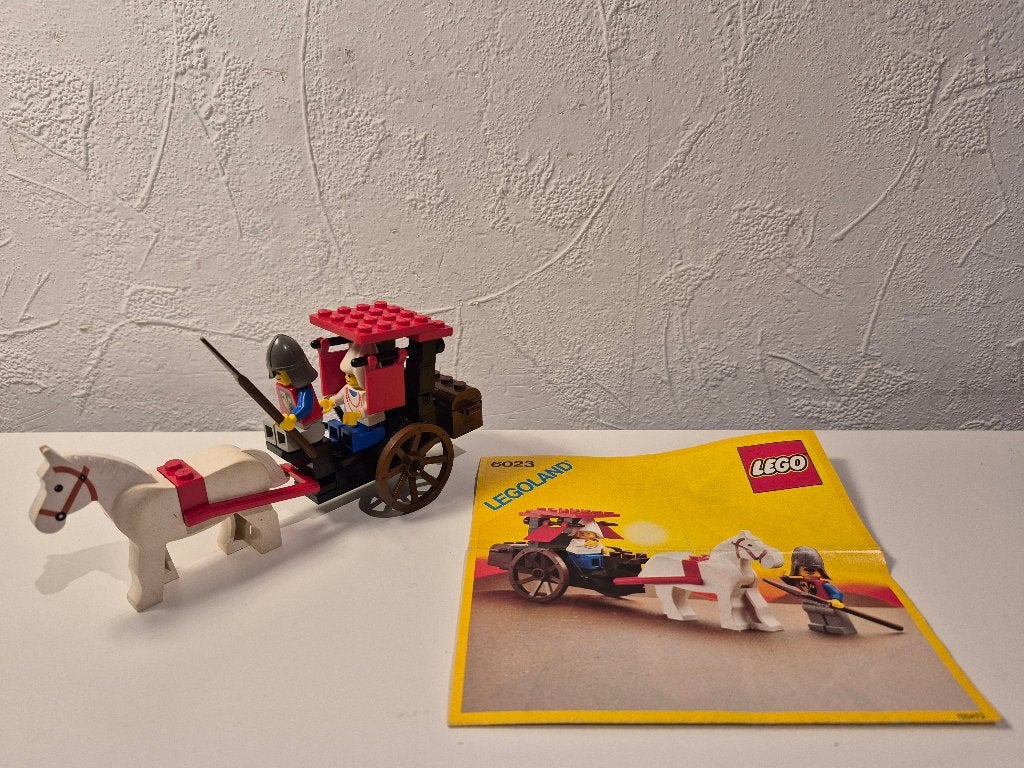 Lego Castle 6023 Maiden's Cart, Gebruikt, Lego, Ophalen of Verzenden, Compleet