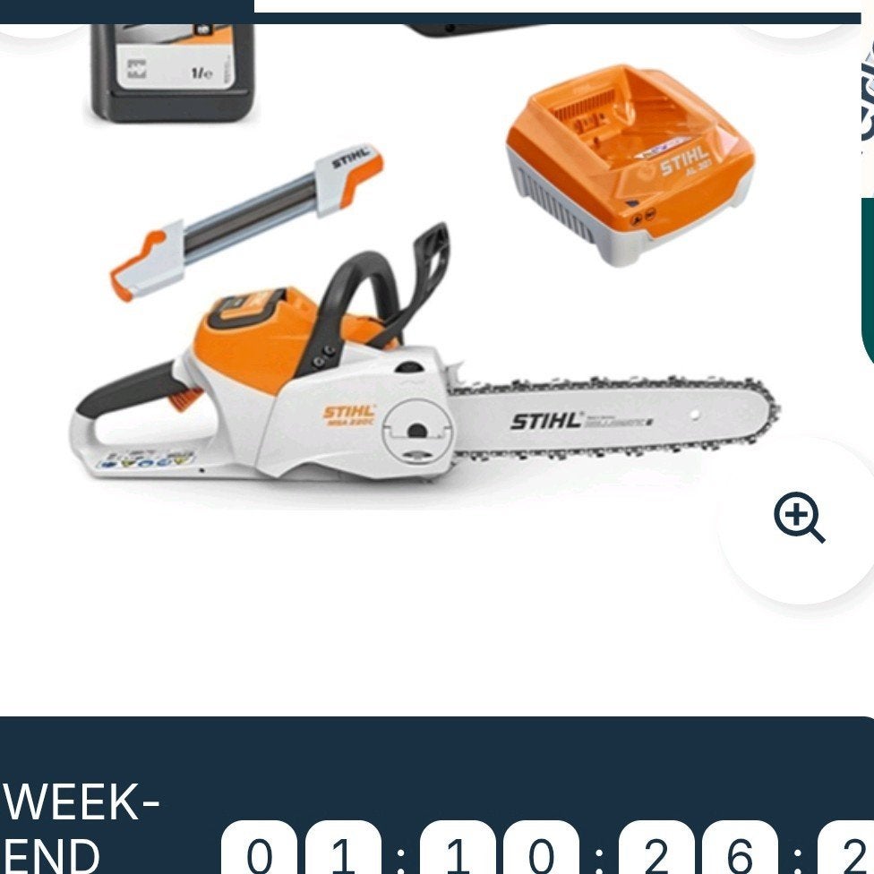 Stihl set, STIHL MSA 220 C + 2x AP 300 S Accu + AL 501 Snell, Tuin en Terras, Ophalen of Verzenden