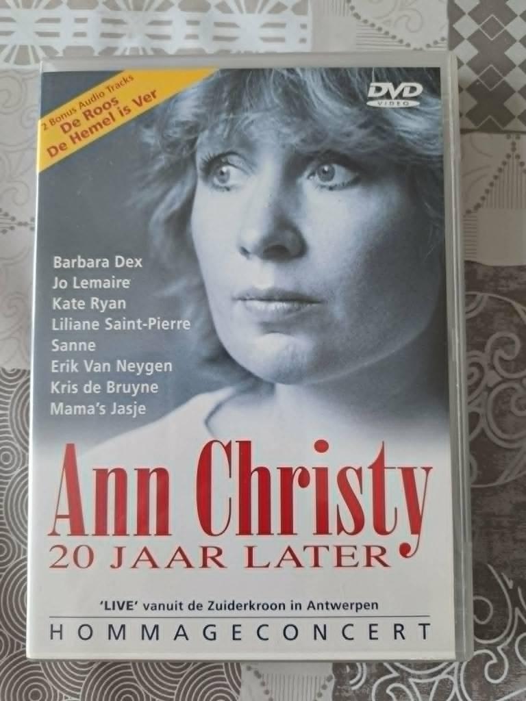 ann christy 20 jaar later  hommageconcert, Alle leeftijden, Ophalen of Verzenden, Zo goed als nieuw