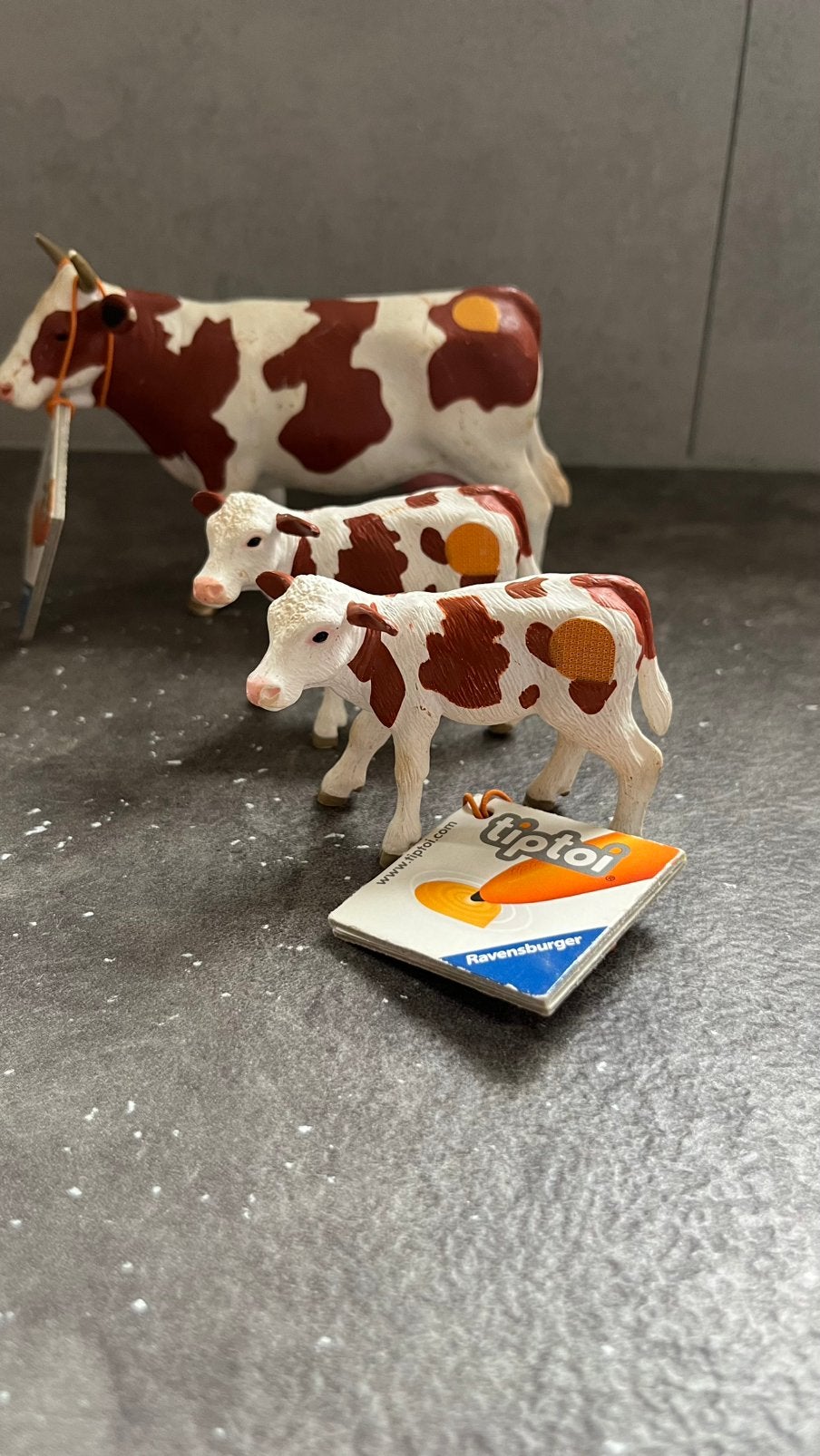 Tiptoi dieren Koe en kalfjes, Ophalen of Verzenden, Zo goed als nieuw, Ontdekken
