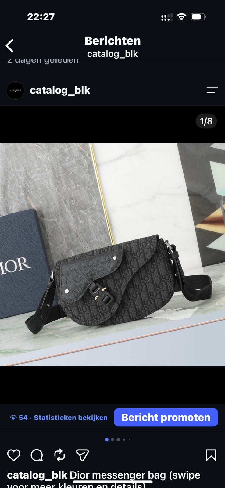 Verschillende soorten en kleuren dior saddle bag tas messeng, Ophalen of Verzenden, Zo goed als nieuw