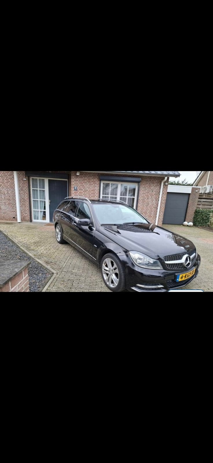 Mercedes-Benz C-Klasse C180 BE Estate Aut7 2012 Zwart, Automaat, 1800 kg, 1796 cc, Zwart