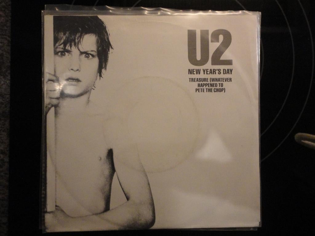 U2 -  New year's day NL 1982 FH, Cd's en Dvd's, Vinyl Singles, Gebruikt, Fotohoes, 7 inch, Ophalen of Verzenden